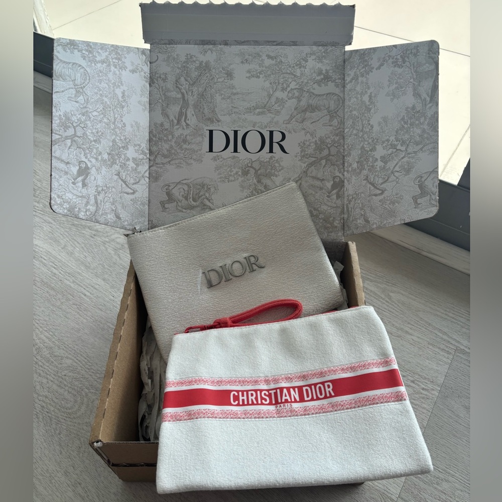 Two Dior Pouches